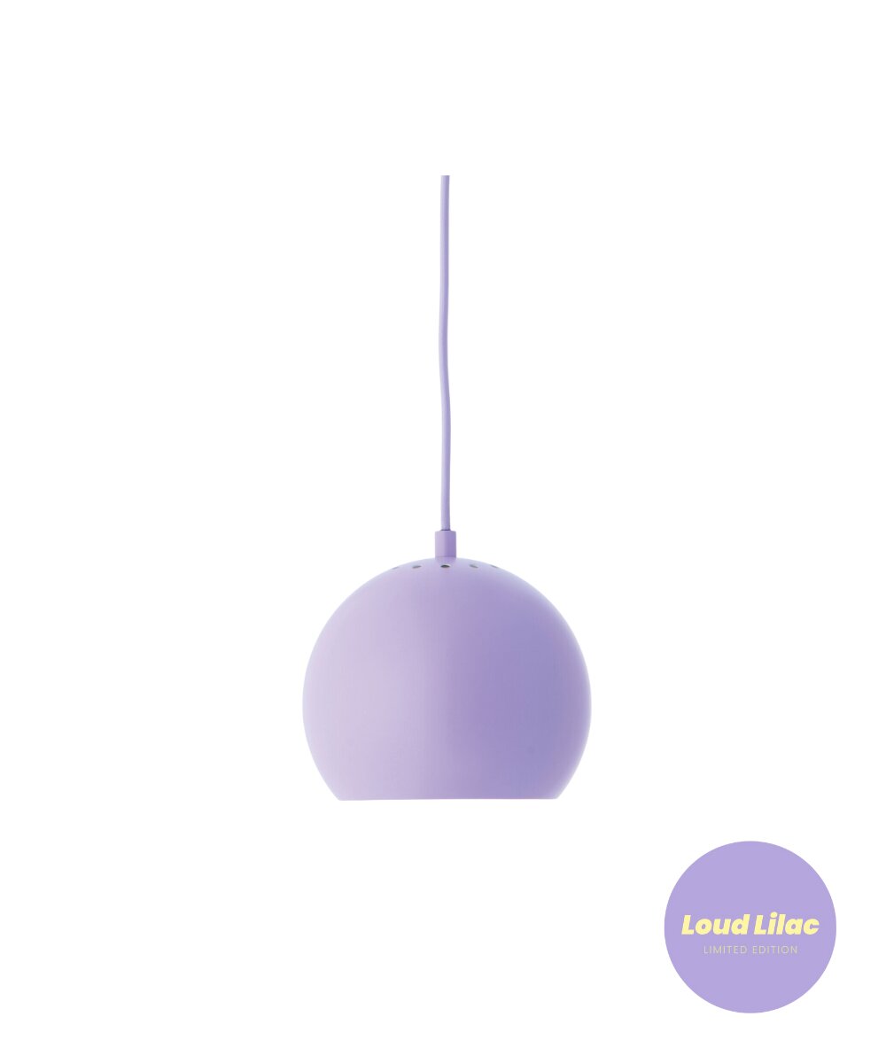 Limited Ball Pendel lampe, Ø18 - Loud Lilac